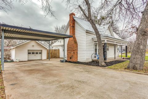 A home in Weatherford