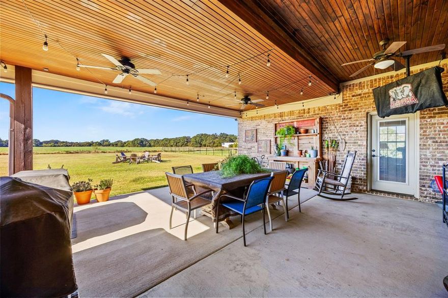 Every detail of this custom-built home in the highly sought-after H Ratts A-426 area of Combine, Texas was designed with intention, offering the privacy and space buyers look for when searching for acreage homes for sale in Combine, TX. Situated on 1.5 acres with no HOA or restrictive covenants, the property backs to long-term hay fields in active agricultural production, providing open views, natural separation, and long-term peace of mind—an increasingly rare feature for those moving to rural areas southeast of Dallas.

Inside, the home blends comfort and function with thoughtful upgrades throughout. The chef’s kitchen serves as the heart of the home, featuring double islands, custom cabinetry, and a pot filler, ideal for entertaining and everyday living. A private in-law suite adds flexibility for multigenerational living, guests, or a home office, making this property well-suited for a variety of lifestyles. Wood-look tile flooring runs through all common areas, while spray-foam insulation, dual water heaters, and propane compatibility support energy efficiency and long-term performance.

The HVAC system was fully disassembled, deep-cleaned, and serviced in 2024, with air ducts professionally cleaned, offering added confidence in comfort and air quality. Outdoors, a crepe myrtle–lined driveway creates a welcoming approach. The extended covered patio with tongue-and-groove ceiling provides a true outdoor living space—perfect for quiet mornings, entertaining, or enjoying the open countryside Combine is known for. Additional improvements include a recently serviced wood-burning fireplace, leveled yard, and expanded parking area, all enhancing ease of daily living.

A rare opportunity in the Combine, TX countryside, this property also offers an assumable 2.375% VA loan, a significant financial advantage for qualified buyers. With open land, no restrictions, and room to live freely, this home captures the best of country living near Dallas-Fort Worth.