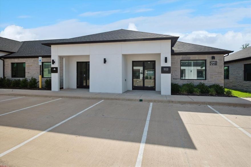 Don’t miss this rare opportunity to own two beautifully upgraded, fully furnished office suites in one of McKinney’s most strategic locations, right off Highway 380 with easy access to both US-75 and SH-121. Suites 303 and 304 have been thoughtfully transformed by IBB Design’s Terri Hunter to meet the needs of today’s professionals with both function and style in mind. Backing up to a serene lake, these combined suites offer a flexible layout with up to 9 private offices, or 6 offices with a large classroom space; ideal for training sessions, team collaboration, or group meetings. The seller is open to converting the classroom back into individual offices to suit your business needs. Every office and the main area includes added canned lighting and a built-in sound system. Additional high-end upgrades include soundproofed aesthetic wall paneling, sliding barn doors for added privacy, modern light fixtures throughout, and charming wood shutters on all windows. The space also includes an upgraded bathroom with designer sinks, a break area with a refrigerator that conveys, a dedicated podcast studio, with professional equipment that can remain with the property, and two attic spaces providing ample storage. Perfect for medical, tech, legal, or creative professionals, this turnkey office offers premium design, high functionality, and excellent visibility in a fast-growing corridor. Schedule your private tour today!