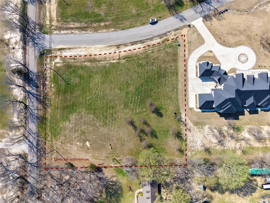 Build the home you’ve always envisioned on this prime corner lot located in the highly sought-after Lone Oak ISD. With road frontage on two sides, this cleared and ready-to-build property offers flexibility in design and easy access for your future plans. Enjoy the freedom of no HOA and minimal deed restrictions, giving you the opportunity to create a home that truly fits your lifestyle. Utilities are available at the street. Surrounded by beautiful homes, this property is nestled in a peaceful cul-de-sac subdivision where you can enjoy quiet country living without sacrificing convenience. Quick access to major highways makes commuting a breeze, and you’ll be just minutes from L3Harris and approximately 50 miles from Dallas.