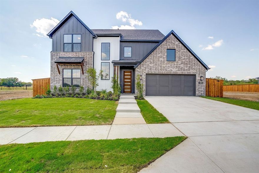 This expansive 3,416 sq. ft. two-story home offers refined comfort with 3 bedrooms, 4 baths, a dedicated office, and a spacious game room—perfect for work and play. Set on a tranquil greenbelt lot, it features a luxurious freestanding tub, a covered patio with a natural gas stub, and elegant touches throughout for elevated everyday living.