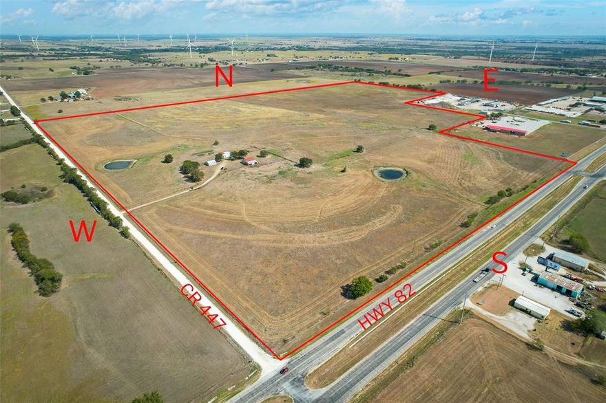 Rare opportunity to own this stunning 125+-acre property in the heart of Cooke County! Located in the picturesque town of Muenster, TX, it's just an hour's drive from the DFW Metroplex. With its prime location on Highway 82 and County Road 447, this versatile piece of land offers endless possibilities. Previously used for cattle ranching and hay production, this property features well-maintained barns, pens, chutes, and two ponds. Enjoy the abundance of grazing space and the convenience of on-site electricity and water. Whether you're seeking a peaceful homestead, a profitable investment opportunity, or a prime location for a commercial venture, this property has it all. Its prime highway frontage and agricultural exemption make it an ideal choice for creating a unique development or expanding your existing operations. Additionally, the property includes 100% mineral rights. DO NOT miss out on this one!