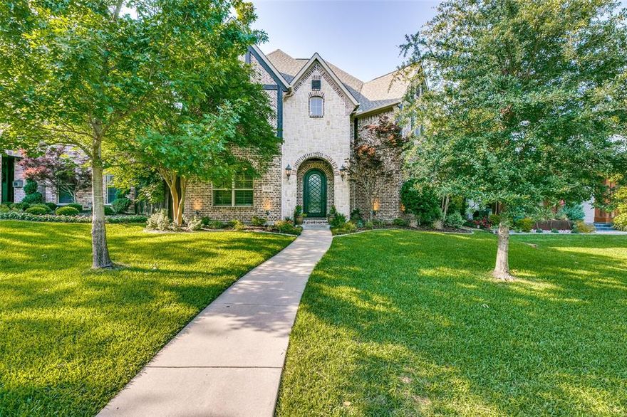 Come see this spectacular family home on an expansive 220' deep lot.  This beautifully built modern Tudor features hardwood floors throughout, tall ceilings and an expansive living space built for the modern family.  The professional kitchen boasts Sub-Zero fridge, Wolf cooktop, dual Thermador ovens and granite counters.  Adjacent to the living area is a wet bar with wine cooler and ice maker; an adjoining closet was converted into toy storage for the kids, but could easily be changed back into the original Wine Closet.  Downstairs Study is accented with a beautiful wooden coffered ceiling and great view of the yard.  Primary Suite is separated from the other bedrooms with a spacious bath and large walk in closet.  Downstairs Mother in Law suite is great for guests or as a second office.  Large lot is perfect for the kids and entertaining; there is a built in gas grill, an outdoor fireplace and plumbing for gas heaters; making the outdoor living space usable all year long.  Plenty of room to add a pool.  Detached garage has a recently renovated ~400sqft guest suite with kitchenette and full bath (not included in home's sq footage).  Garage has professional epoxy flooring, lots of storage, 220V outlet for charging and an electric gate. Located in the award winning Mockingbird Elementary district, close to Lakewood Country Club and all that Lower Greenville and Lakewood have to offer.

This home has been meticulously cared for and Seller will repaint the interior walls with color of buyer's choice before closing with acceptable offer.
