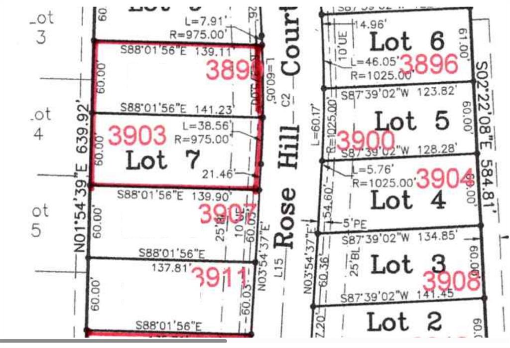 Rose Hill Add - Land
