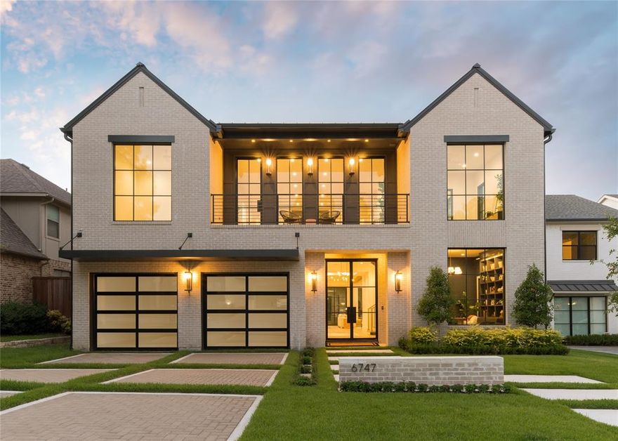 Step into this breathtaking Lakewood new build, the latest by Stainback, custom builder. A sun-filled interior from large windows & lofty ceilings showcase the home’s stunning design. Expansive living areas, including stylish living & dining areas & upstairs family room, are ideal for hosting. A chef’s kitchen boasts top of the line Wolf & SubZero appliances w expansive marble island. The chic butler’s pantry includes Miele coffee maker, Wolf microwave, SubZero fridge drawers, wine fridge & ice maker. The primary suite includes vaulted ceilings, electric shades & spa-like bath w Toto bidet & two custom California Closets. No detail was spared: a home elevator ensures easy upstairs accessibility while other upgrades include designer lighting & tile, smart home system, custom solid steel doors, Pella windows, 9” hardwood floors throughout & more. Enjoy the quiet neighborhood w a spacious front yard, upstairs balcony w sitting area & fully turfed backyard w large covered patio.