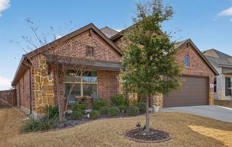 Welcome to 817 Long Iron Drive, where modern comfort meets everyday ease in one of west Fort Worth’s fastest growing communities. This former neighborhood model home was designed for the buyer who wants modern comfort and smart value, offering the perfect balance of style, function, and long term potential. Open living areas invite connection, whether you are hosting friends after work, enjoying a quiet night in, or creating routines that finally feel settled and yours.

The heart of the home is a bright, open concept kitchen, with a gorgeous island, gas range, granite countertops, and huge pantry overlooking the living room that keeps everyone connected.  The separated primary bedroom along with 2 other bedrooms offer flexibility for a growing household, a home office, or a creative space that evolves with your next chapter. Outside, the manageable yard means more weekends spent nearby amenities with no backyard neighbors.
Living here means choosing convenience and future growth. With easy access to major employers, downtown Fort Worth, Lockheed Martin, and the west side corridor, your commute stays manageable while your lifestyle expands. Nearby shopping, dining, and everyday essentials keep life running smoothly, giving you the freedom to focus on what matters most.
This is more than just a newer home. It is the feeling of finally having a place that supports your goals, your pace, and the life you are building next.