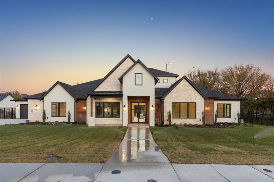 NEW CUSTOM HOME! Welcome to this magnificent custom designed home tucked away in the new Samantha Springs development located in North Keller. Boasting 4 bedrooms and 5 full bathrooms, this sprawling single-story ranch-style residence offers an open concept layout that's perfect for entertaining and modern living. The heart of this home, the kitchen, features top-of-the-line appliances, ample storage, and a large center island—truly a chef's dream. The open design allows for effortless interaction with guests, making every gathering a delightful experience. One of the highlights of this property is the unbelievable outdoor living space. Step outside to discover an oasis of tranquility, complete with lush landscaping, a serene patio, and plenty of room for al fresco dining, lounging, and entertaining. The sprawling lot, just under 1 acre, offers endless possibilities for customization and recreation, making it a rare find.