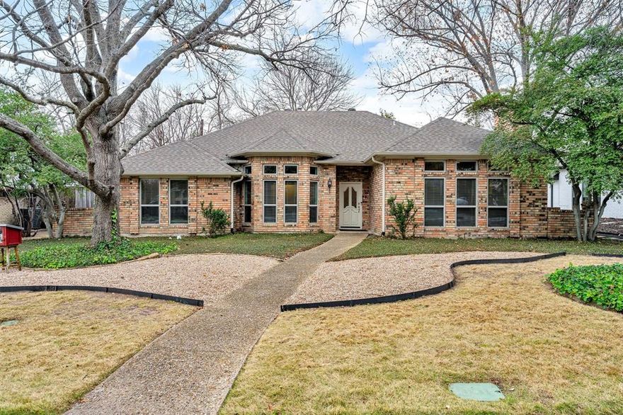 Don’t miss this opportunity to enjoy the very best of Lake Highlands living at 9009 Windy Crest Drive, a 4-bedroom, 3-bath home located within highly regarded Richardson ISD (RISD). Set on a quiet, established street in one of Dallas’ most sought-after neighborhoods, this home offers classic character, a comfortable layout, and a prime location.

Fresh paint throughout creates a bright, welcoming atmosphere, complemented by beautiful hardwood floors that run through most of the home. Spacious living areas and a flexible floor plan provide plenty of options for entertaining, working from home, or simply settling in. The kitchen connects seamlessly to the secondary living space and features granite countertops, ample storage, and stainless-steel appliances. The front living room is anchored by a cozy gas fireplace, perfect for relaxing evenings at home.

A light-filled breakfast nook overlooks the patio and is enhanced by a skylight, creating an inviting spot for morning coffee or casual meals. Generously sized bedrooms and a private backyard complete the home, offering space to unwind and enjoy the surrounding neighborhood.
All of this is just minutes from neighborhood parks, shopping, dining, and major highways, combining Lake Highlands charm with everyday convenience. An ideal choice for buyers seeking space, location, and the ability to personalize over time.