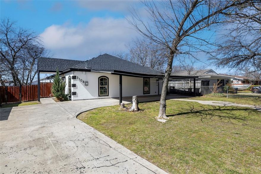 Discover 2,600 square feet of quality and tranquility in this stunning home. Designed for comfort and style, it features an open floor plan with sleek black large-tile flooring throughout. The inviting living room boasts a modern fireplace, flanked by elegant built-in shelving. Perfect for gatherings, the spacious dining area sets the stage for both family meals and formal entertaining. The gourmet kitchen is a chef’s dream, offering granite countertops, rich custom cabinetry, updated appliances, and a walk-in pantry. Each bedroom is a private retreat with its own full bath and generous walk-in closet. The luxurious master suite features a second fireplace accented with striking black tile, while the spa-like master bath impresses with a grand jacuzzi, separate shower, double vanity, and floor-to-ceiling tilework. This home is your perfect sanctuary at the end of the day. It sits on a quarter of an acre. Don't miss out—schedule a tour today!