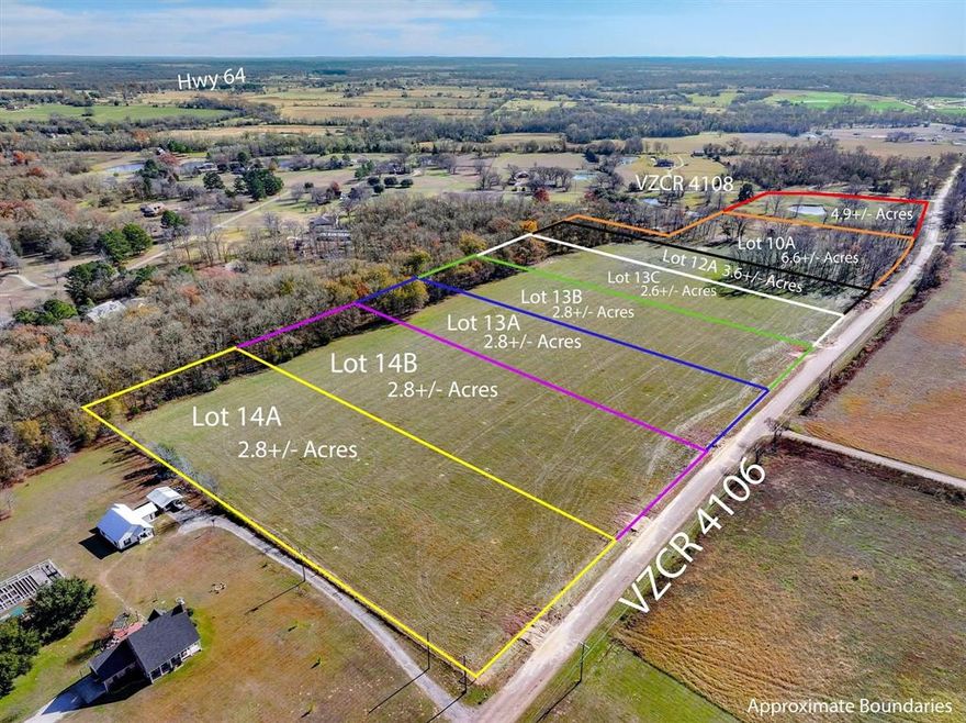 Bring your imagination and building plans to this 6.68 acres located in a quiet and sought after area in East Texas.  Culvert and water meter will be installed prior to closing.  Electric is available at the road.