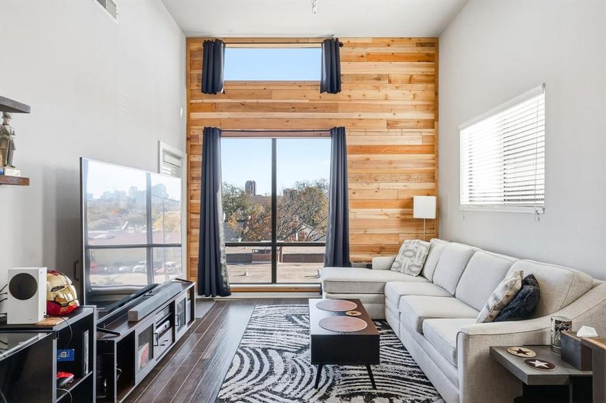 The PREMIER location in the building is now for sale! Welcome to your next-level lifestyle in the heart of Oaklawn Heights! Snag the best-of-the-best with this top-floor, corner-unit showstopper! Sunlight pours in from every angle, giving this updated 2-bedroom, 2-bath beauty a bright, upbeat personality the moment you walk in! Two dedicated garage parking spaces keep city living effortless, while the private patio serves up gorgeous skyline views that practically insist on morning coffee, or evening wine time. Inside, the living room steals the scene with a warm wooden accent wall that blends modern flair with a touch of rustic charm. Add in HUE smart lighting and whole-home surround sound powered by Alexa, and suddenly every day feels like your own curated vibe session! The home comes lovingly updated, move-in ready, and yes — washer, dryer, and stainless steel refrigerator all stay. Even better? With an exceptional offer, the seller is covering an entire year of HOA dues, making this condo even sweeter. 

This is the kind of place that doesn’t just check boxes — it changes your daily rhythm. Contact us now for a showing or offer! 

All information deemed reliable but not guaranteed. Buyer or Buyer’s Agent to verify all details.