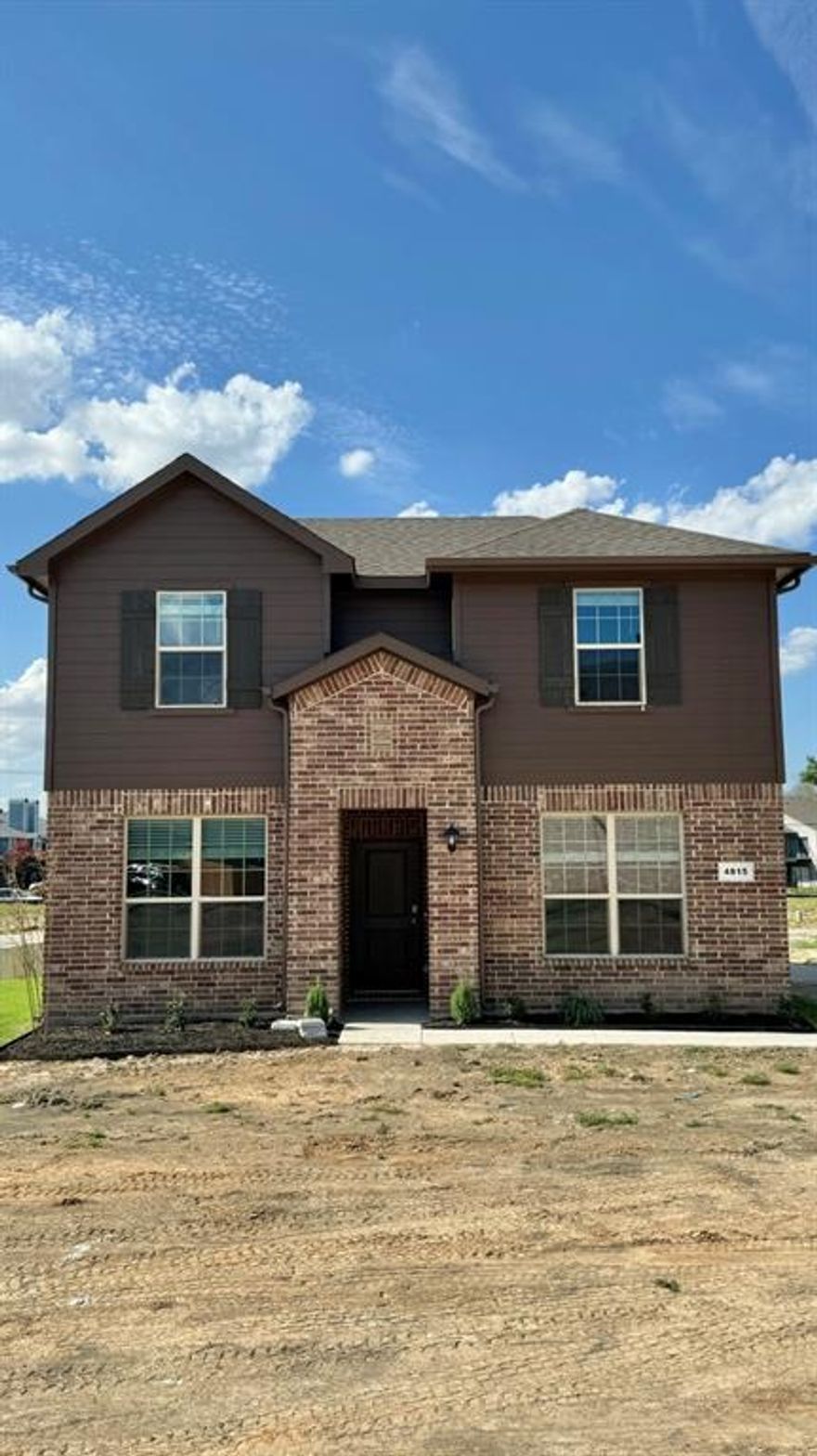 COMPLETE and MOVE-IN READY! BEAUTIFUL NEW HOMES IN HALTOM CITY! D.R. HORTON AMERICA'S BUILDER is EXCITED TO SERVE AS YOUR HOME BUILDER in this FABULOUS unique HERITAGE VILLAGE community in HALTOM CITY and BIRDVILLE ISD! Fabulous 2 STORY 4 BEDROOM Trinity Floorplan-Elevation A, on CORNER LOT, READY NOW! Large Kitchen with Granite CT, tiled backsplash, SS Appliances, Gas Range, High-Power Microwave with vent-a-hood and Walk-in Pantry opening to Dining and spacious Living at the rear of the home. Game room, two Bedrooms and full Bath up. Luxurious primary Bedroom down with over sized Shower and Walk-in Closet. Cultured marble vanity tops in full baths. Energy efficiency features include polyfoam seal, high SEER quality AC Unit, tankless Water Heater, Wi-Fi thermostat, TAEXX Pest Control System, Connected Smart Home Technology Package, covered back Patio, 6 ft stained wood fence with metal posts, Landscape Pkg with Sprinkler System and more! Community park, playground and walking trails.