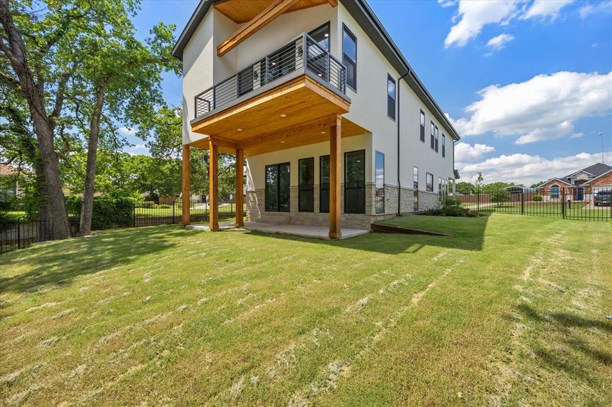 Incredible opportunity to own a brand-new, modern lake house on Lake Tawakoni with seller financing available with 20% down at 6.5% interest! This stunning home offers breathtaking lake views from nearly every angle and is packed with high-end features throughout. The open layout is designed for both relaxation and entertaining, featuring 9-foot ceilings, an abundance of natural light from oversized windows, and sleek, modern finishes The kitchen is a showpiece with its massive black quartzite island, ample cabinet space, and decorative lighting that adds the perfect upscale touch. The spacious primary suite includes a private balcony accented with gorgeous cedar beams, ideal for enjoying peaceful sunrises or lake breezes. The primary bath feels like your personal spa, complete with a freestanding soaking tub placed inside a large, walk-in shower, offering the ultimate in luxury. Step outside to the covered back patio, perfect for your morning coffee or evening gatherings, and walk down to your own slice of the lake to fish, swim, or simply unwind. This home is also fully wired for security and surround sound, making it move-in ready for modern living. Whether you’re looking for a full-time residence or a weekend escape, this property offers the perfect lake lifestyle with unbeatable financing options.