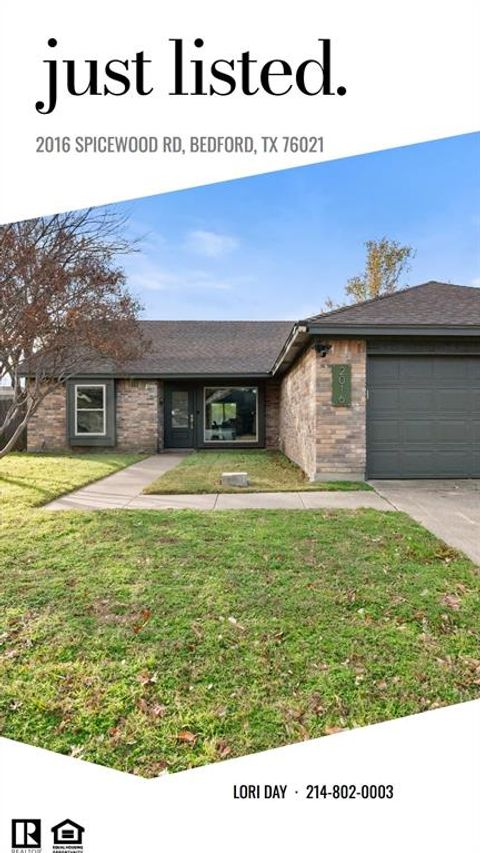 2016 Spicewood Road Bedford TX 76021