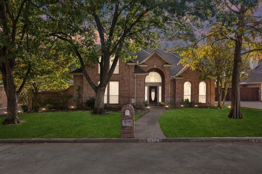 Beautifully maintained 4-bedroom, 3-bath home in Hurst offering a spacious layout and unbeatable convenience. Ideally located near major highways and within the highly regarded HEB ISD, this home delivers comfort, functionality, and room to grow. Enter to find generous living areas, a large primary suite on the main level, and an additional guest bedroom with a full bath—perfect for visitors or multigenerational living. The kitchen features built-in appliances and flows into the open dining and living spaces, creating an inviting setup for everyday living or hosting. Upstairs, two oversized bedrooms share a Jack-and-Jill bath, while a large game room with a wet bar provides the ideal spot for a playroom, media area, or even an in-law suite. A flexible bonus room adds even more versatility. The backyard offers plenty of space to relax and entertain, while the side-entry garage and gated driveway add extra privacy and convenience. Recent updates include Brand-new Owens Corning Duration roof and gutters to be installed during the sale — buyer may choose shingle color once under contract, new water heater, and both HVAC systems within 5 years. Located in a warm, established neighborhood close to shopping, dining, and commuter routes, this home offers an exceptional opportunity in Hurst — with no HOA.