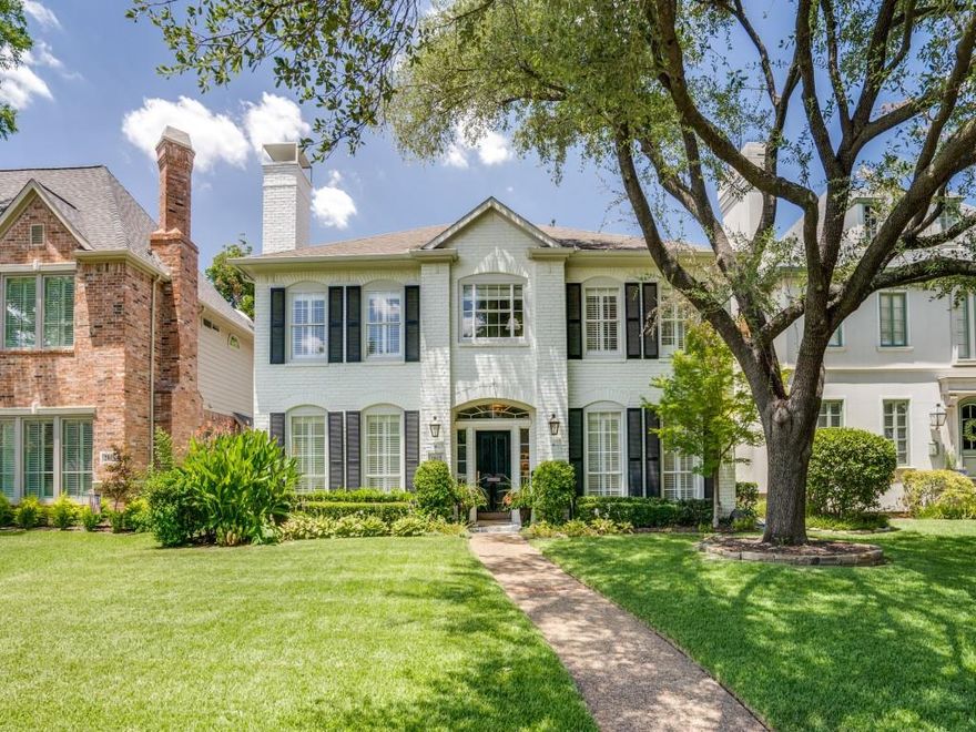 Fabulous University Park traditional home in Boone Elementary completely updated in 2018. Five bedroom home with one guest suite down. Light and bright spaces include formal living-study with fireplace, dining, and open kitchen, family and breakfast nook. Designer finishes include window coverings, wallpapers and hardware throughout home. Newly designed backyard with turf, trellis, putting green, covered patio, detached two-car garage and plenty of room for a pool. Don't miss this fabulous move-in ready property!