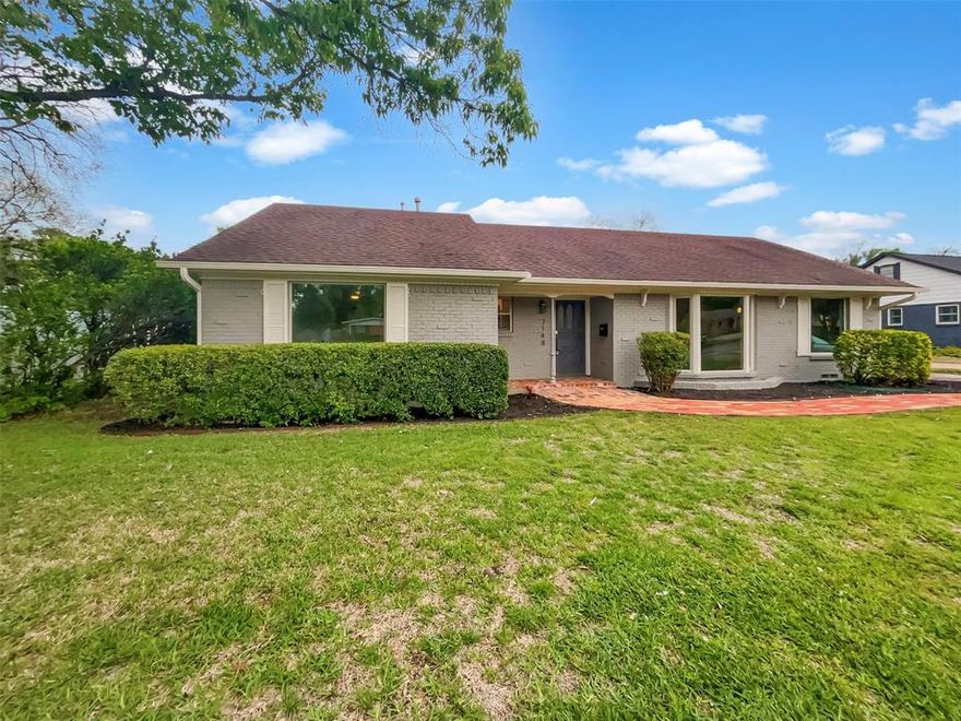 Your dream home is waiting for you! This renovated home has fresh interior paint, fresh exterior paint, and new flooring throughout the home. Discover a bright and open interior with plenty of natural light and a neutral color palette, complimented by a fireplace. You’ll love cooking and entertaining in this all new kitchen featuring stainless appliances, quartz countertops, and a stylish backsplash.  You won’t want to leave the serene primary suite, the perfect space to relax. Other bedrooms provide nice flexible living space. Both bathrooms have been tastefully updated featuring custom tile showers, decorative vanities, and all the fixtures. Take it easy in the fenced in backyard. The sitting area makes it great for BBQs! Don't wait! Make this beautiful home yours today. This home has been virtually staged to illustrate its potential.