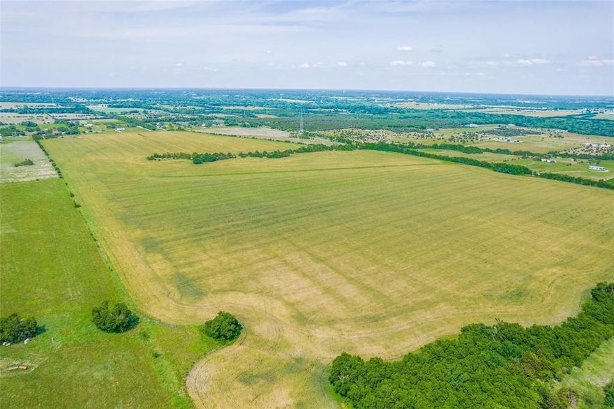 50 acres located just 1 mile off Hwy 380 between Farmersville and Greenville in Hunt County within Bland ISD. Outstanding development opportunity, Water serviced by Caddo Basin Water with a  4 in on Cr 1121, water proposal would need to be completed to determine future availability. No flood plain and no known easements. Make this your next development or hold for investment. Ag lease in place. Rapidly growing area.