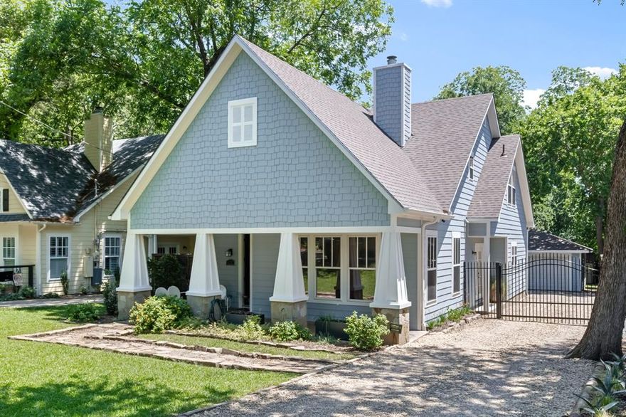 Tucked beneath mature trees in the highly sought-after Little Forest Hills neighborhood, this craftsman-inspired home blends character, warmth, and location into one truly special East Dallas opportunity. Situated on an oversized .263-acre lot, 9010 Eustis offers the kind of outdoor space and architectural charm that make Little Forest Hills one of the city’s most beloved pockets near White Rock Lake. From the inviting curb appeal to the rich details throughout, this home carries a timeless personality that feels both unique and welcoming. Inside, you’ll find spacious living areas filled with natural light, flexible functionality, and a layout designed for comfortable everyday living. Multiple primary bedroom options, including one upstairs and one downstairs, create versatility for guests, multigenerational living, or a private office setup. The home’s craftsman influence adds warmth and authenticity, while the large lot provides endless potential for entertaining, gardening, relaxing beneath the trees, or simply enjoying the peaceful setting. Located just minutes from White Rock Lake, the Dallas Arboretum, Casa Linda Park, and some of East Dallas’ favorite local spots, the location offers the perfect balance of neighborhood charm and city convenience. With easy access to Downtown Dallas, this is a rare opportunity to own a home with soul, space, and an unbeatable Little Forest Hills lifestyle.