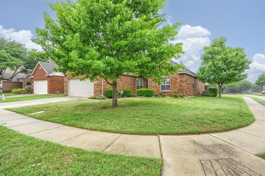 Beautiful Stonebridge Ranch Corner-Lot Home with Extensive Updates and Paid Solar Panels
Welcome to this beautifully maintained home located on a desirable corner lot in Stonebridge Ranch. This property offers a perfect blend of comfort, efficiency, and style for $398,000.
The floor plan features a designated office, spacious bedrooms, and a warm family room centered around a gas-log fireplace. The kitchen offers ample counter space, a cozy breakfast nook, and direct access to the formal dining area, making it ideal for entertainment. Elegant hardwood floors and plantation shutters throughout enhance the home’s charm and character.
Recent Upgrades and Features:
• Roof replaced in May of 2025
• Upgraded air conditioner and heating unit (1 year old)
• Upgraded water heater (1 year old)
• Paid-for solar panels (Electric Bills around $50.00 per month)
• New paint throughout
• Newer storm door & Custom Plantation Shutters
• Upgraded dishwasher 
• Remodeled guest bathroom
• Smart yard sprinklers and upgraded thermostat
• Insulated garage door with newer door lifting unit
• Newer garbage disposal
• Windows updated to ensure no fog
• New Microwave
• Replanted flower beds
Residents enjoy access to Stonebridge Ranch amenities, including multiple pools, pickleball courts, walking trails, parks, and fishing lakes. Located on a peaceful cul-de-sac with a welcoming community atmosphere, this home offers a unique blend of quality, value, and convenience in one exceptional package. Listing Agent 2 is owner of the property.