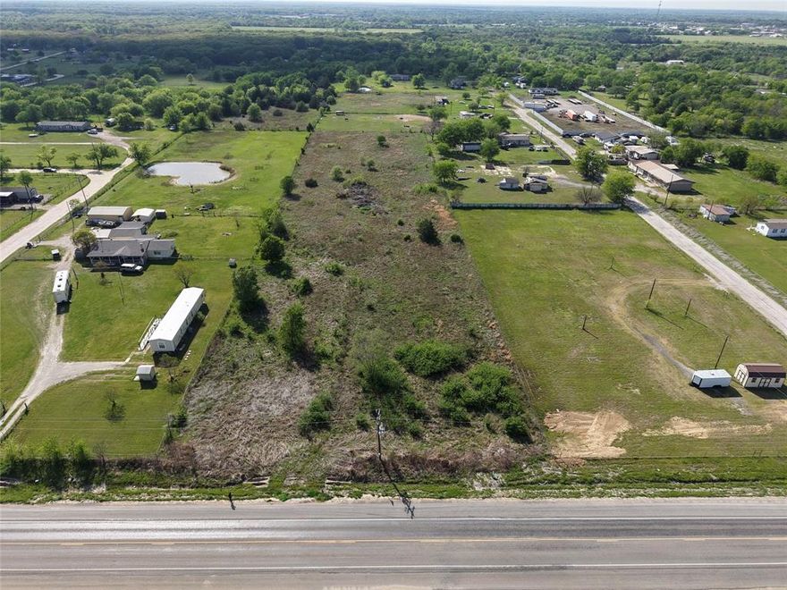 Positioned in a high-traffic, high-exposure location right in front of Hunt County Trade Center, this 3.8-acre commercial parcel is a true hidden gem. Boasting over 200 feet of FM 751 frontage, the possibilities here are expansive and ideal for investors or entrepreneurs ready to bring their vision to life. Partially cleared and ready for development; septic system needed.
Buyer and buyer’s agent to independently verify all information
Land sought out right off FM 751!!! 3.8 Acres right outside of City limits
