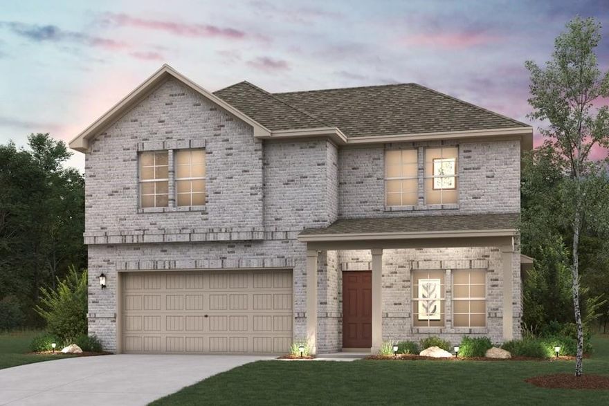 BRAND NEW COMMUNITY! The two-story Norman plan offers an open kitchen with island and pantry that flows into the dining and great room, plus easy access to an optional covered patio. The main level features a private primary suite with a walk-in closet and spa-inspired bath, along with a study, powder room, and convenient laundry. Upstairs includes two secondary bedrooms, a full bath, and a versatile loft that can be used as a lounge or optional fourth bedroom. Perfectly positioned in Alvarado, Lone Oak offers everyday convenience close to shopping, dining, and quality schools, with easy access to downtown Fort Worth. Natural beauty and modern living meet at this community, which is full of open green spaces, scenic ponds, and plenty of trails that invite residents to slow down and enjoy the outdoors. Planned amenities set the tone for a resort-style lifestyle—whether it’s cooling off in the sparkling pool, enjoying a casual game on the sports fields, or unwinding at the contemporary amenity center. Est. March completion!