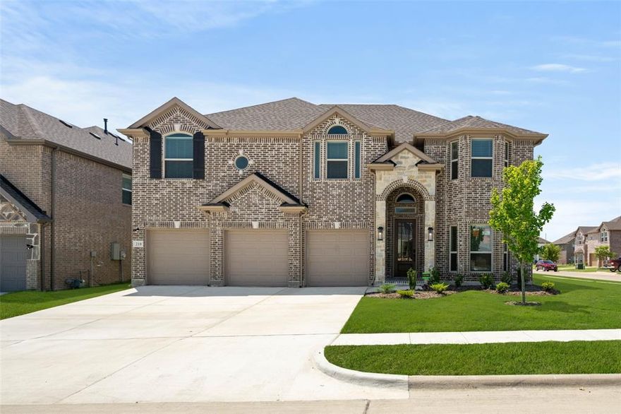 MLS# 21035926 - Built by First Texas Homes - Ready Now! ~ Located in The Villages at Charleston, Glenn Heights, TX, this thoughtfully designed home offers 5 bedrooms, 4 bathrooms, and 3879 sq ft of flexible living space that’s built for real life. Whether you're gathering with loved ones or enjoying a quiet moment, this home gives you the space — and comfort — to do both. Inside, you’ll find two full bathrooms conveniently located on the first floor, providing exceptional flexibility for guests or multi-generational living. An entertainment paradise featuring a media room with a wet bar and surround sound, along with an expansive game room for endless fun. A gourmet kitchen equipped with granite countertops, a double oven, and a 5-burner cooktop, complemented by a luxurious master bathroom boasting a spacious 6-foot soaking tub, designed to make everyday living easier and more enjoyable. With close access to a community park and green spaces with walking trails and a playground, and easy access to major interstates I-35 and I-20 for downtown Dallas, you’ll enjoy the convenience of everything you need—without giving up the peace of coming home. If you’re looking for a home that fits your life, we’d love to show you around. Schedule your private tour today.