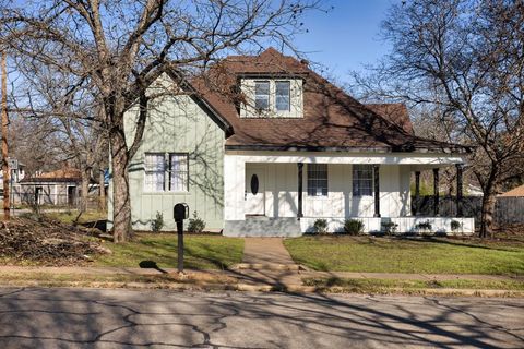 A home in Cleburne