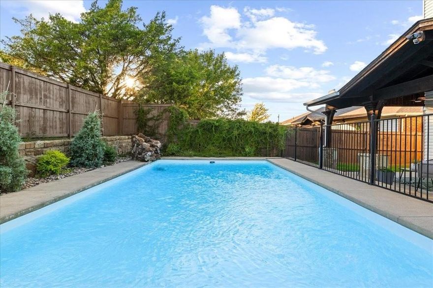 Move-in ready and available for immediate occupancy, this stunning home boasts a light-filled, open-concept layout ideal for entertaining and effortless living. Newly installed luxury vinyl plank flooring provides a sleek, durable, and low-maintenance look throughout. The main living space features an open floor plan that flows seamlessly into a renovated gourmet kitchen equipped with quartz countertops, stainless steel appliances, and ample cabinetry for all your storage needs. With five spacious bedrooms, four full bathrooms, and multiple living areas, this home offers versatility and plenty of room for your family to grow. A well-maintained covered patio invites year-round relaxation, while the oversized backyard provides ample space for pool parties, play, or quiet evenings under the stars. POOL CARE INCLUDED! The property includes multiple solar panels—delivering excellent savings on local energy utilities! Perfectly located within walking distance of Minshew Elementary and Horizon Park, with easy access to shopping, dining, and major roadways. Don’t miss your chance to make this exceptional rental your new home—schedule a private tour today!