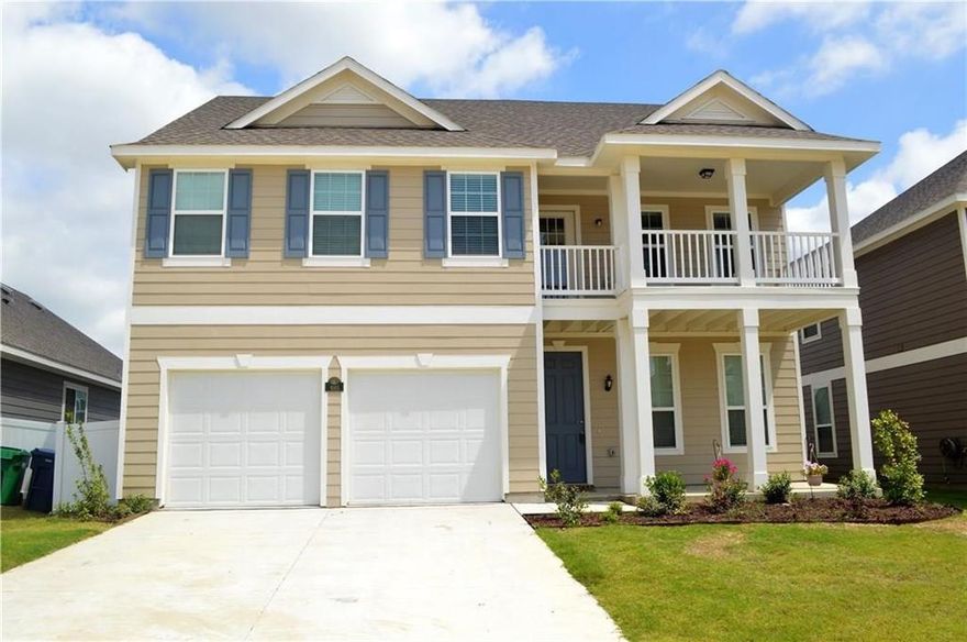 Outstanding 3-bedroom, 2.5 bathroom in Providence village, with its tree-lined streets, beautiful greenbelts & pocket parks throughout. There are 7 lakes throughout the community, including Lake Providence, a 25-acre lake, stocked with trophy bass. Beautiful home with spacious formal living, formal dining, family room & large kitchen with ample storage. Upstairs game room is surrounded by generous sized bedrooms and opens to an adorable, covered balcony. Enjoy the oversized backyard from the large shaded, stamped concrete patio or explore the miles of scenic walking, jogging and biking trails.