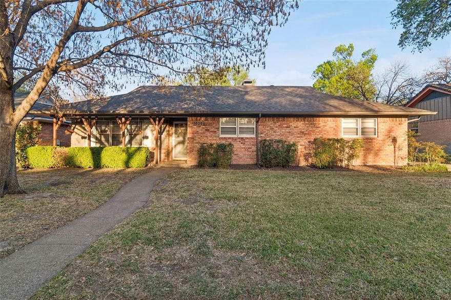 Situated in a desirable neighborhood where properties rarely become available, this solid home offers quick access to major highways and is conveniently located in the Irving Hospital District. Step inside, and you will find an expansive living area complete with a cozy fireplace that creates the perfect atmosphere for relaxation and entertainment. Additional features include 3 large bedrooms, including a guest room equipped with a convenient Murphy bed for flexibility, 2 full baths, unlimited hot water, abundant storage, a recent 200 amp electric service panel, a 3-year-old roof, a covered rear patio, fenced rear yard with electric gate, an extra-deep garage for parking the biggest vehicles plus much more.