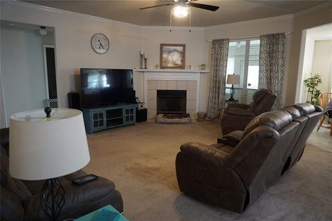 A home in Cleburne