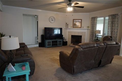 A home in Cleburne