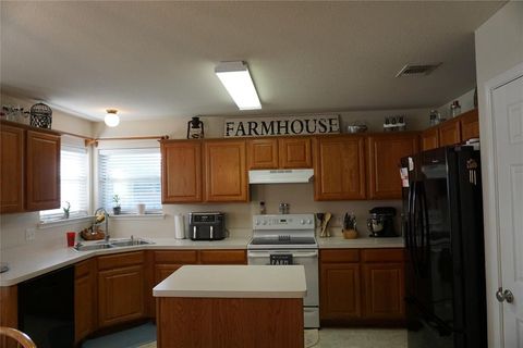 A home in Cleburne