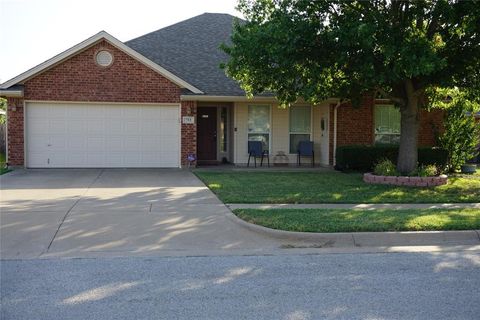 A home in Cleburne