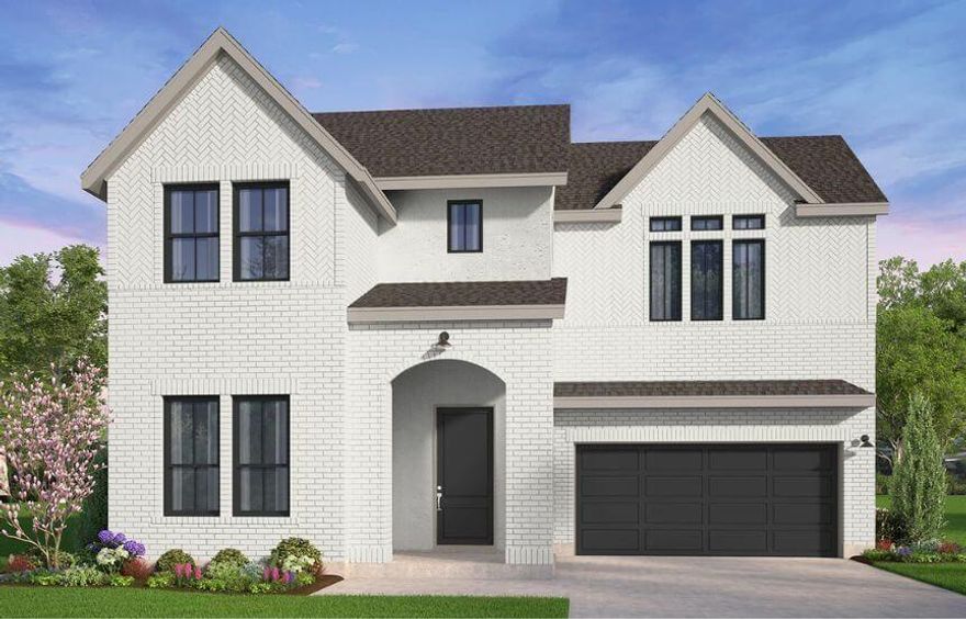 Located in The Grove community by Brookfield Residential, the Quinlan floor plan offers a truly distinguished design with up to six bedrooms and five full baths, accommodating families of all sizes. Designed with flexibility in mind, one of the upstairs bedrooms may be configured as a second Primary suite, complete with dual vanities and an expansive wrap-around walk-in closet—ideal for multi-generational living or extended guests.

A dramatic two-story entry and great room create an impressive first impression while filling the home with natural light throughout the day. The elegant staircase leads to a spacious game room overlooking the main living area, providing an ideal setting for a secondary living space, media room, or play area. A private gallery-style hallway leads to the fifth bedroom, which includes its own ensuite bath for added comfort and privacy.

The chef-inspired kitchen is enhanced by a generous butler’s pantry with an optional sink, offering additional storage and preparation space. Everyday convenience is elevated with a mudroom entry from the garage, complete with a drop zone to keep bags and shoes organized.

Enjoy seamless indoor-outdoor living with a covered patio and optional sliding glass doors—perfect for entertaining. A downstairs secondary bedroom with its own ensuite bath provides an excellent option for guests or family members who prefer first-floor accommodations.

Privately positioned at the rear of the home, the spa-inspired Primary suite features a beautiful bay window and an expansive walk-in closet with shelving on three sides. A generously sized linen closet near the dining area adds practical storage for gatherings and special occasions.

The Quinlan masterfully combines elegance, functionality, and versatility—crafted for refined living and effortless entertaining.