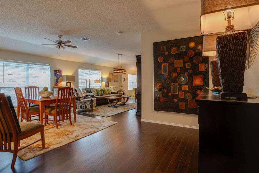 Walking distance to Sonntag Elementary and Roach Middle School! Well maintained home in great area, Fresh painting and flooring, Two living areas, large master room. Private floor plan. Covered patio in the back yard.