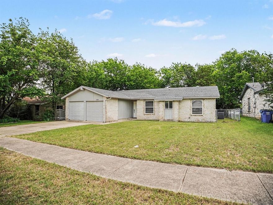 This four-bedroom, two-bathroom home is located in the established Pebblebrook neighborhood.  

The interior offers a traditional floorplan that provides a classic sense of structure throughout the living spaces. The heart of the home is the updated kitchen, which features modern quartz countertops and stainless steel appliances. The flooring throughout is a functional mix of carpet and ceramic tile. For added convenience, the primary bedroom includes a large walk-in closet.  

The property also includes an attached two-car garage. Outside, the fenced-in backyard is spacious and offers endless possibilities for gatherings, gardening, or simply enjoying a morning coffee.  

Situated in a prime location with a South orientation, this home is nestled in a community with convenient access to schools, parks, and I-35. Similar to the flow seen in Example of Public Remarks_2.docx, this home combines traditional charm with modern updates.  

Schedule your private showing today!