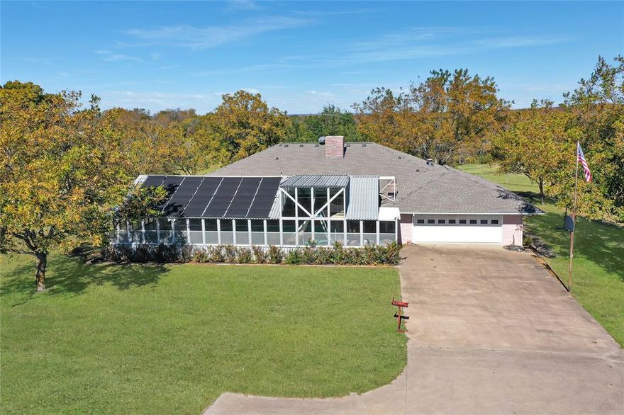 Incredible Investment opportunity inside the the city limits of Farmersville. Beautiful rolling property on 50 acres, great road frontage, 3200 sq. ft home with an indoor swimming pool. Shop-Barn with working pens and electric. The value is in the land. This incredible property is in walking distance to all of Farmersville ISD campuses. It borders the beautiful Chaparell Trail and is down the road from the JW Spain Athletic Complex. Ag Exempt and waiting for the right developer to take advantage of this incredible property. The value is in the land and the house is sold as is.