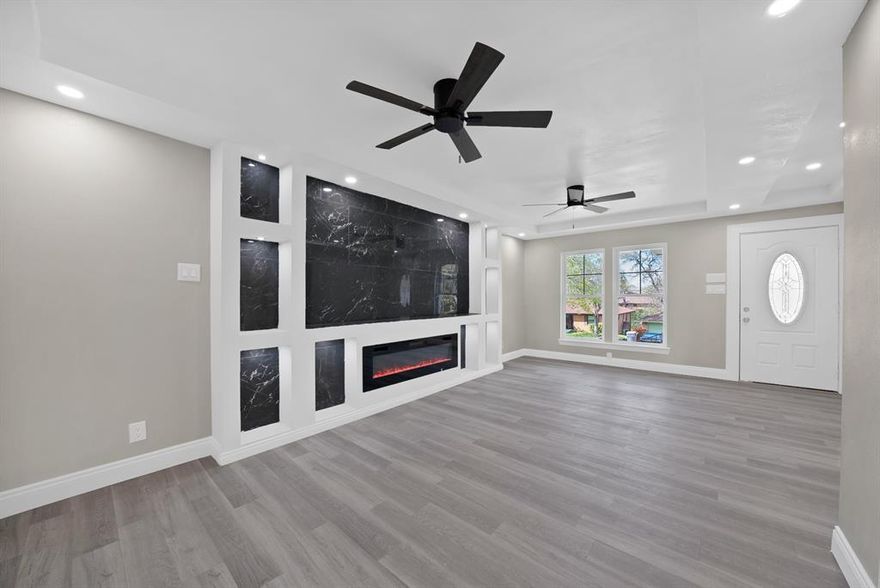 Fully renovated home offering 3 bedrooms and 2 full bathrooms, designed with modern finishes and move-in ready convenience. Recent updates include a new roof, new HVAC system with warranty , updated bathrooms, and new flooring throughout. The open layout provides a comfortable flow for everyday living and entertaining. Ideally located in Dallas with easy access to major highways and just minutes from the Bishop Arts District, known for its dining, shopping, and entertainment. This home is perfect for buyers seeking quality updates in a prime location.