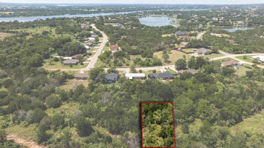 Located in Section 4 of Lakeview Hills Estates. Don't miss the opportunity to pick up this portion of undeveloped land, located just off of 377 and close to all of towns amenities. Be ahead of the game in the development of this area.