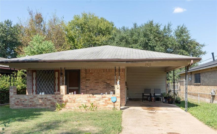 Here's a HAPPI home!!! Great new price for owner occupant or investor.  For first time buyers, the City of Shreveport's HAPPI (Homebuyer Assistance Program Participation Initiative) program offers $10K towards your payment and closing costs making buying cheaper than rent.  Current owners were first time buyers who need more space so here's an opportunity for you.  Walkable to WK North, one minute from I-20 so accessible to everywhere and everything.  No carpet, fully fenced, good floor plan with inside laundry, brick home with one car carport, it's one to put on your list.  Sellers have identified a home of choice so come bring your best offer.