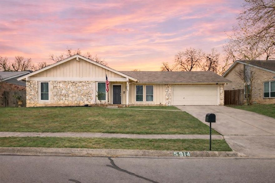 A RARE GEM from the start, this home welcomes you with comfort and craftsmanship that are impossible to find at this price point. Set in a quiet and welcoming corner of San Antonio, this beautifully cared for 4 bedroom, 2 bathroom property offers warm OPEN LIVING SPACES, mature trees, friendly neighbors, and NO HOA. Current owner is a military member and has meticulously maintained and purposefully updated the many features throughout his stay. Instant curb appeal delights the eye with an inviting exterior, detailed stonework, and well manicured front yard. Inside, the open living and dining is bright and inviting, it's a place that is just as perfect for relaxed mornings as it is for hosting friends and family. The home has been exceptionally maintained with over 40K IN IMPROVEMENTS SINCE 2022, including NEW LUXURY PERGO FLOORING in all bedrooms, modern COMPLETE BATHROOM REMODELS, and NEW ENERGY EFFICIENT WINDOWS. The attic insulation is upgraded to R38, helping keep ELECTRICITY BILLS UNDER 100 PER MONTH on average and adding to everyday comfort. Additional thoughtful updates include a 2022 WATER SOFTENER, hard wiring for Google FIBER INTERNET, and an owned and monitored ARLO SECURITY SYSTEM. A CHOICE HOME WARRANTY IS INCLUDED through SEPTEMBER OF 2028 for added peace of mind. Outside, a large covered patio opens to a SPACIOUS BACKYARD shaded by mature trees, offering room to unwind, play, and enjoy time with the people who matter most. The COMMUNITY CLUBHOUSE along with basketball and tennis courts are a short walk away, and the clubhouse can be reserved for special events and celebrations. The location provides quick access to major routes, retail, and dining, with an easy commute to downtown and San Antonio International Airport, and it is only about fifteen minutes from Northeast Methodist Hospital. UNMISTAKABLE VALUE, thoughtful care, and a sense of warmth in every corner make this home stand out in a truly special way. Come see this UNICORN for yourself!