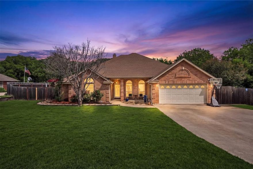 Welcome to 1557 Woodbee Ct in Azle, Texas—a rare opportunity to own a 1+ acre property with a pool, shop, and outdoor kitchen just minutes from Fort Worth. This 3-bedroom, 2-bath home offers over 2,100 square feet of functional living space, combining privacy, versatility, and true Texas lifestyle.

Step inside to an open-concept layout filled with natural light, where the spacious living area flows seamlessly into a large kitchen and dining space ideal for entertaining or everyday living. Clean sightlines and a practical layout make this home feel both comfortable and efficient.

The split-bedroom floor plan provides privacy, with a generously sized primary suite tucked away from the secondary bedrooms, perfect for relaxation. Additional bedrooms offer flexibility for guests, a home office, or hobbies.

Now here’s where this property separates itself:
In-ground pool with rock water features
Fully built-out outdoor kitchen that's perfect for hosting year-round
Detached shop for workspace, storage, or business use
Expansive 1+ acre lot with mature trees
Fire pit + multiple entertaining areas
Room for RV and boat parking

This is not just a backyard, it’s a fully functional outdoor living setup. Whether you're hosting, working on projects, or just want space to breathe, this property delivers.

Located in Azle (76020) with quick access to Highway 199, you get quiet, private living without sacrificing proximity to Fort Worth.