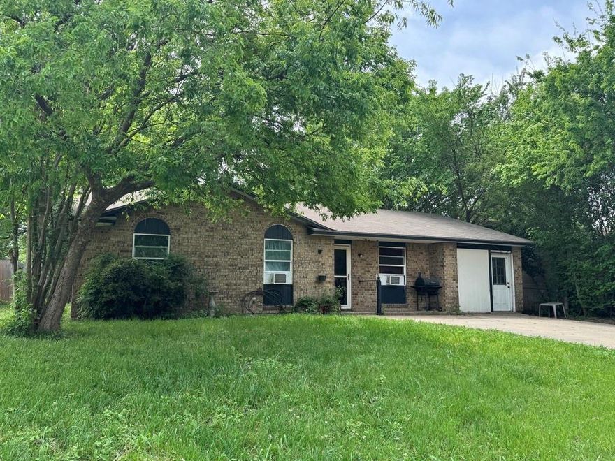 OPPORTUNITY KNOCKS, and it is one mile from THE WORLD STAGE. This is a head turner at this price in this location.

Perfectly positioned off of Intrst 30 and Hwy 161, only one mile from AT&T Stadium, Six Flags, Globe Life, and more. This 3 bedroom plus a converted garage offers a rare chance to build real equity in Arlington's most recognized corridor. You could own 2429 for less than a family of four pays for FIFA World Cup tickets. And your address stays long after the final whistle. The numbers reward vision. What you pay today is well below what updated comparable homes nearby command in 4 days. That spread is where wealth is built. Cosmetic updates inside and out unlock the upside. Fully fenced family sized backyard. Double Driveway with 4 off street parking spaces. Flexible converted garage. Arlington ISD.