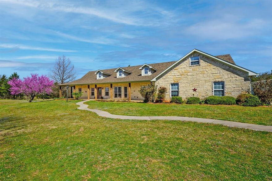 Welcome to Windy Hill--Nestled on 61 acres of picturesque land, Windy Hill offers peaceful country living. This beautiful
3-bedroom, 2.5-bathroom farmhouse provides a serene retreat with ample space to enjoy the great outdoors. Step
inside to discover a warm and inviting living space with plenty of natural light. The spacious kitchen is ideal for both
everyday meals and entertaining, ample counter space, and beautiful views of the surrounding countryside. The floor
plan leads into the living and dining areas, offering a cozy atmosphere perfect for gatherings. The master suite
boasts a private bathroom, two walk-in closets, and home office or hobby room. Outside, enjoy the stunning
views from your expansive front, side and back porches where deer graze in the mornings. A standout feature of the
property is the 30x60 shop, perfect for storing equipment, starting projects, or running a business. With its peaceful
location, ample acreage, and versatile outbuilding, Windy Hill is the ideal place to enjoy a tranquil lifestyle while still
being close to the conveniences of town. Whether you're looking for a permanent residence, a hobby farm, or a peaceful
retreat, this property offers endless possibilities.