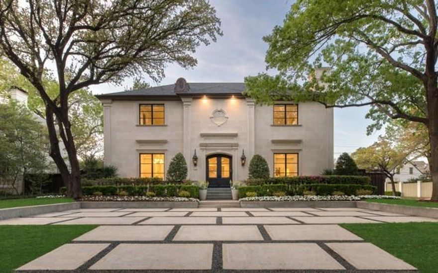 Highland Park at its Finest. Located at the Corner of Beverly Drive and Armstrong Avenue this French Inspired, Limestone Masterpiece exudes Timeless Elegance with a Modern Flair. Inviting Open Floor Plan with Light Filled Formals and Grand Foyer. Spacious Family, Breakfast Room, Kitchen equipped with Wolf, and Sub-Zero Appliances, a full Working Pantry, Butler's Pantry with Warming Drawer and Adjacent Personal Office. The Heart of the Home is Fully Expressed and Enjoyed in this Generous Space with Adjoining Study, Outdoor Living and Pool, Ideal for Entertaining and Your Personal, At Home, Lifestyle. Upstairs offers a Sumptuous Primary Suite with Sitting Area, Fireplace, Built-ins and Gorgeous Carrera Marble Bath with Dressing Area and Expansive Split-level, Dual Closets with Custom Finishes and Islands for Packing and Storage, Three Additional Bedrooms with Ensuite Baths, Fabulous Den with Builtins, and a Study with Juliette Balcony. Exercise Room and Media Room are Located on the Third Floor. Additional Amenities Include: Mud Room, Secret Storage Spaces, AV System, Savant Smart Home Technology, Stylish Lighting and Designer Touches Throughout.