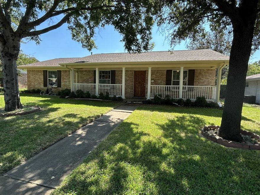 SHOWINGS TENTATIVELY SCHEDULED TO BEGIN ON SUNDAY MAY 10th.  Some improvements have already been done by owner. This home offers a great opportunity for buyers seeking both move-in readiness and creative renovation potential.  3 Bedroom, 2 Bathroom, Study, 2-Car Rear Entry Garage has great curb appeal.  Nice sized Primary and Secondary Bedrooms and an Office that can be used as an additional Bedroom or Flex Room. Generous sized Living Room is great for gatherings with friends and family.  Recent upgrades include new gutters, paint inside and out, granite countertops, new flooring in select rooms, ceiling fans and 8-foot fence in the backyard. Covered Porch and Huge Backyard with potential for creating an outdoor area for entertaining.  Ready for new owner to add some TLC and their personal touch and is priced accordingly.  SHOWINGS TENTATIVELY SCHEDULED TO BEGIN ON SUNDAY.