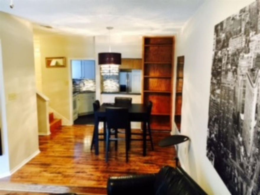 Ground level entrance  with no neighbors above make this a fantastic floorplan...1st level kitchen overlooking living, dining, bar, half bath + adjacent one car garage.  Upstairs are two bedrooms with fresh carpet, each with a private bath.   Residents enjoy access to Addison Athletic Club less than 5 minute walk where you have a full gym, pools, tennis, pick ball, indoor basketball and tracks plus so much more.  Surrounding neighborhood has miles of walking trails + dog parks and many great reasons to get outside.  Text for questions and to schedule showing.