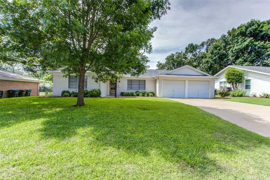 3549 Wedgway feels like home the second you pull in the driveway. Charming curb appeal and immaculate updates throughout including a dream kitchen with quartz countertops, farmhouse sink, and Thermador gas range. The open floor plan boasts beautiful white oak hardwood floors and there are custom built-ins in the living room. Other updates include a new HVAC, new backyard patio awning, tankless water heater, updated bathrooms, new privacy fence, finished out double car garage with epoxied floors. Updated plumbing, electrical work, insulation and windows within the past 6 years. Refrigerator, washer and dryer are negotiable. Don't miss your chance to live in this dream home!